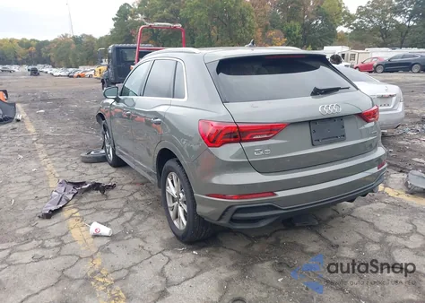 2024 Audi Q3 Premium 45 Tfsi S Line Quattro Tiptronic из США, поврежденный, VIN WA1DECF35R1072237